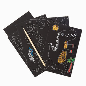ooly&reg; Dino Days Scratch &amp; Scribble Mini Kit,