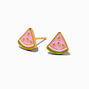 18k Gold Plated Watermelon Stud Earrings,
