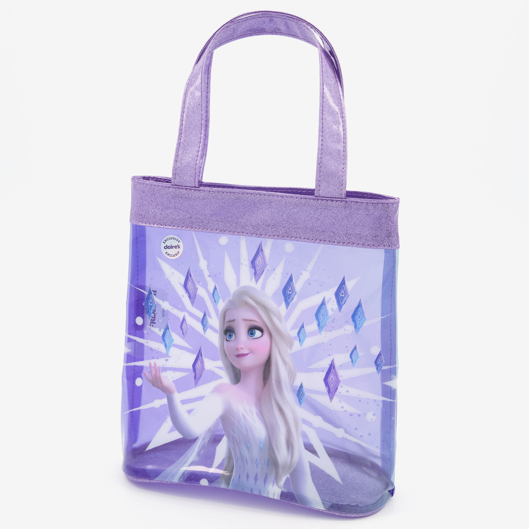 Claire's Sac cabas Elsa La Reine des Neiges 2 ©Disney - Violet