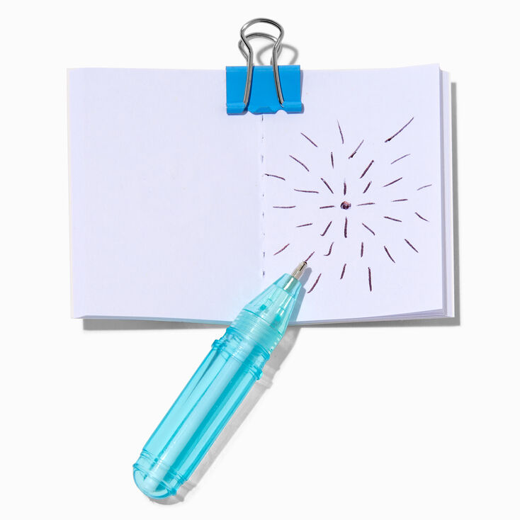 Blue Husky Mini Foil Stationery Set,