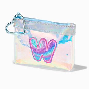 Holographic Initial Coin Purse - W,