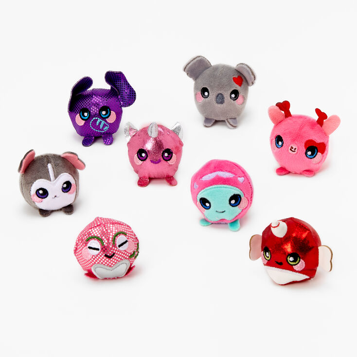Jouets en peluche micro Li&#39;l Sweetheart Squeezamals&trade; - Lot de 9,