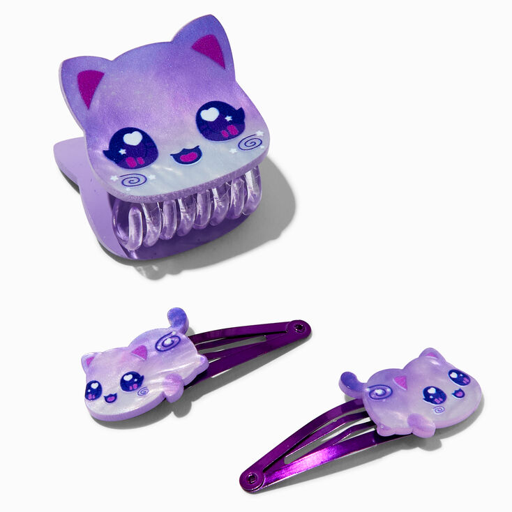 Aphmau&trade; Claire&#39;s Exclusive Galaxy Cat Hair Set - 3 Pack ,