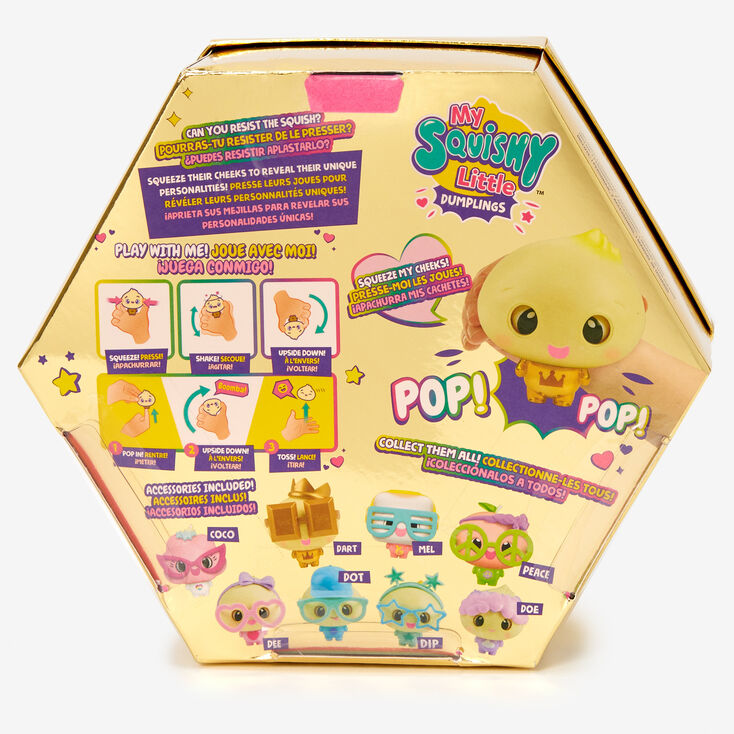 WowWee&reg; My Squishy Little&trade; Dumplings Special Edition: Gold,