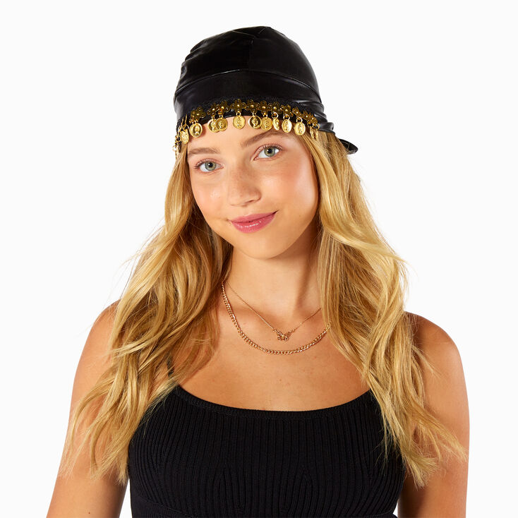 Fortune Teller Golden Coin Turban,