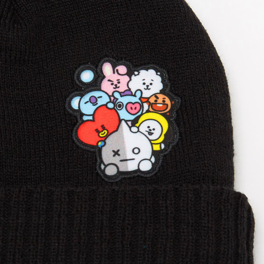 BT21© Beanie Hat – Black,