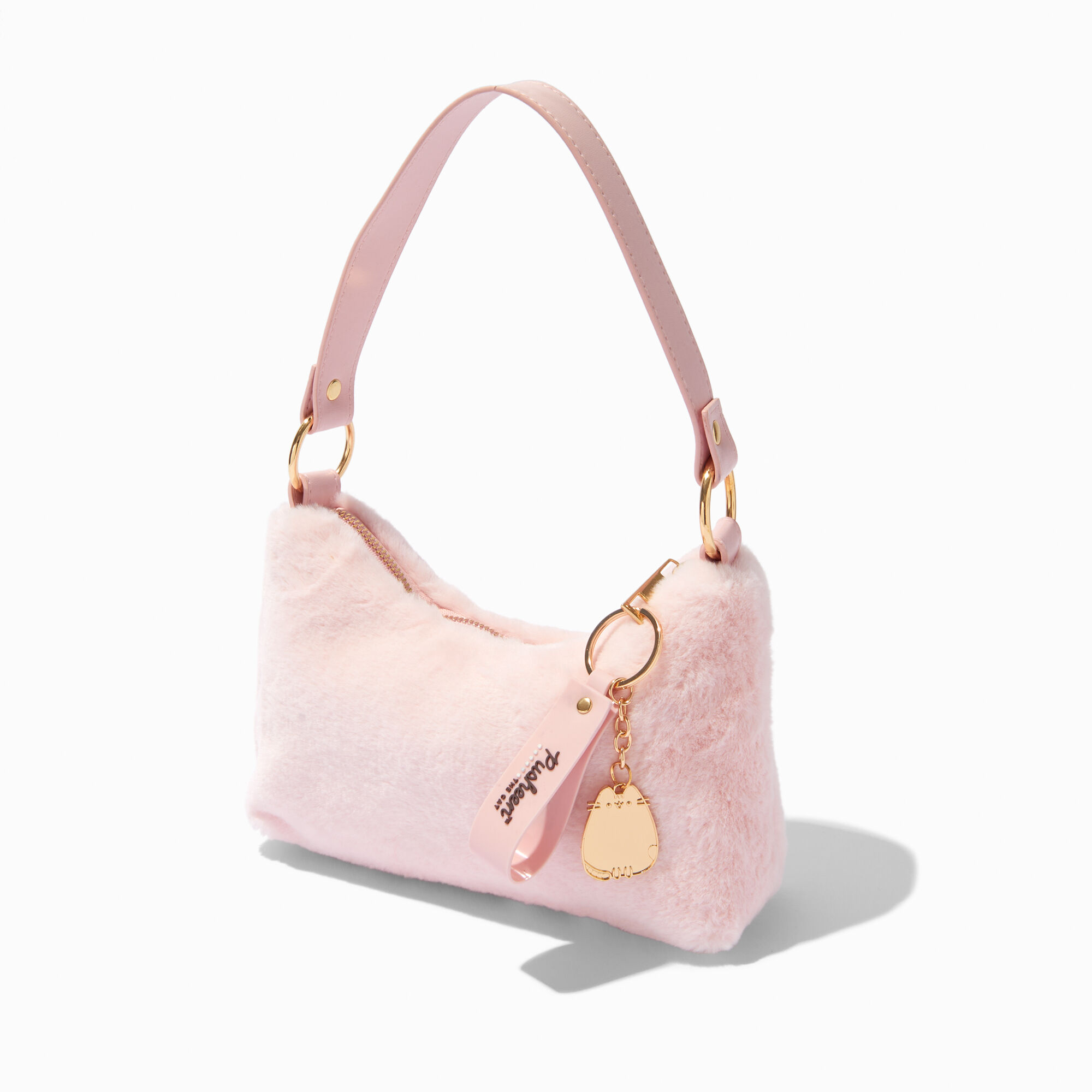 Pusheen® Pink Furry Handbag,