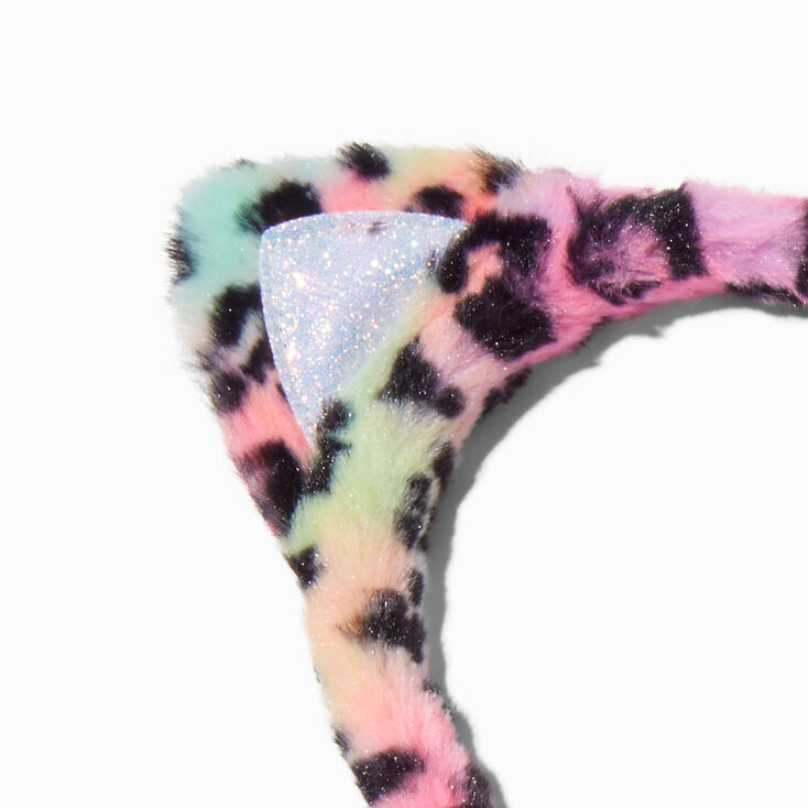 Ensemble de d&eacute;guisement chat l&eacute;opard arc-en-ciel - Lot de 3,