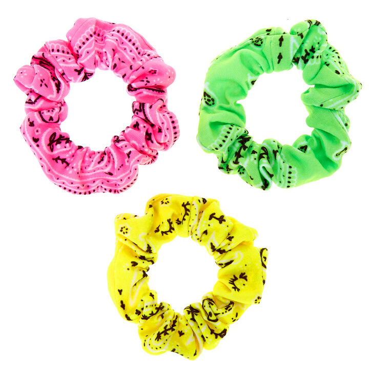 Claire's Chouchous motif cachemire Club Claire's - Lot de 3
