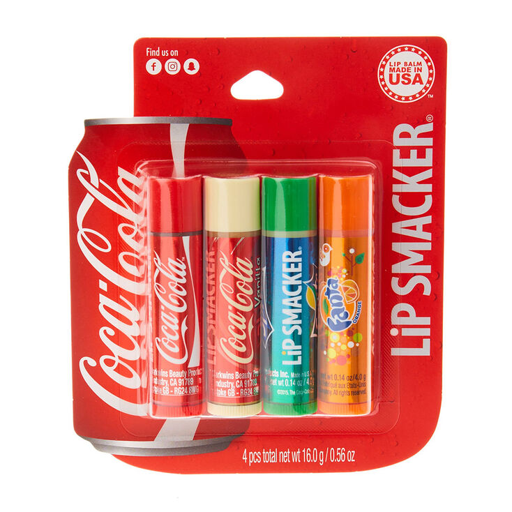 Coca Cola Lip Smacker Lip Balm Set Claire S