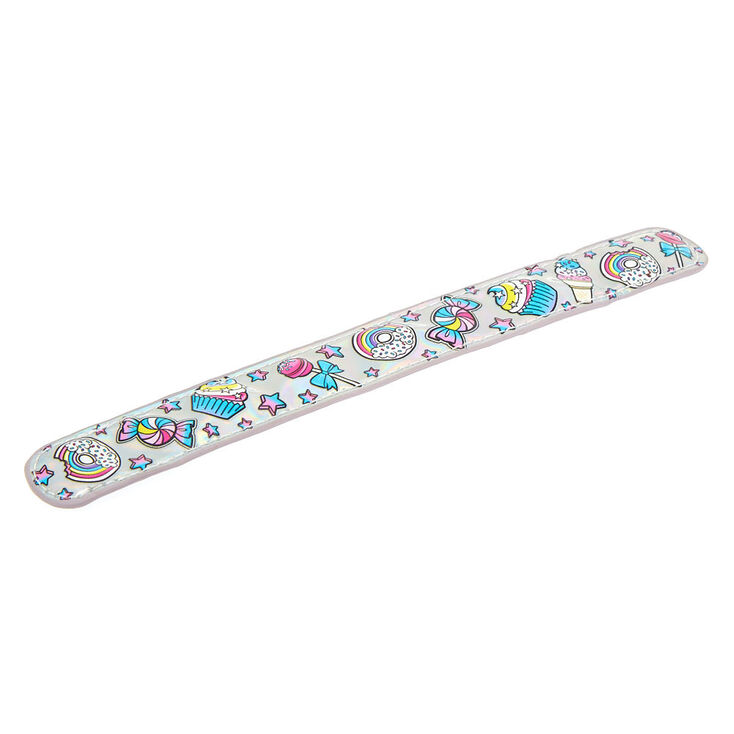 Holographic Dessert Slap Bracelet,