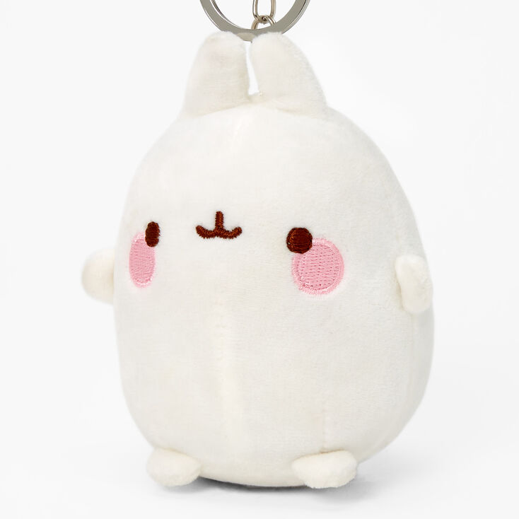Molang&trade; Bunny Keychain Clip - White,