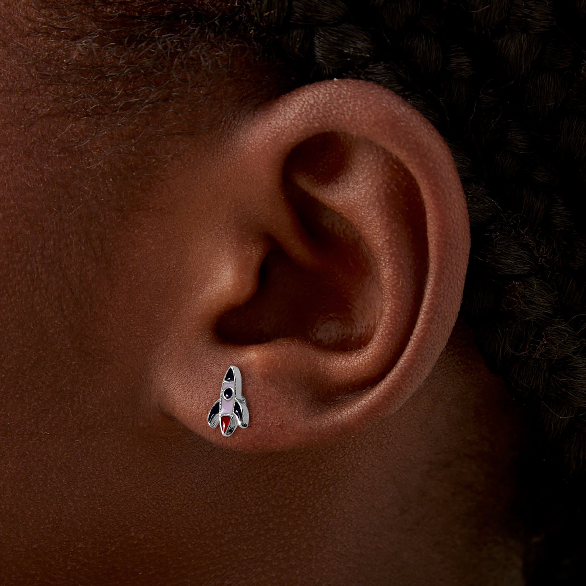 Space Stud Earrings - 20 Pack,
