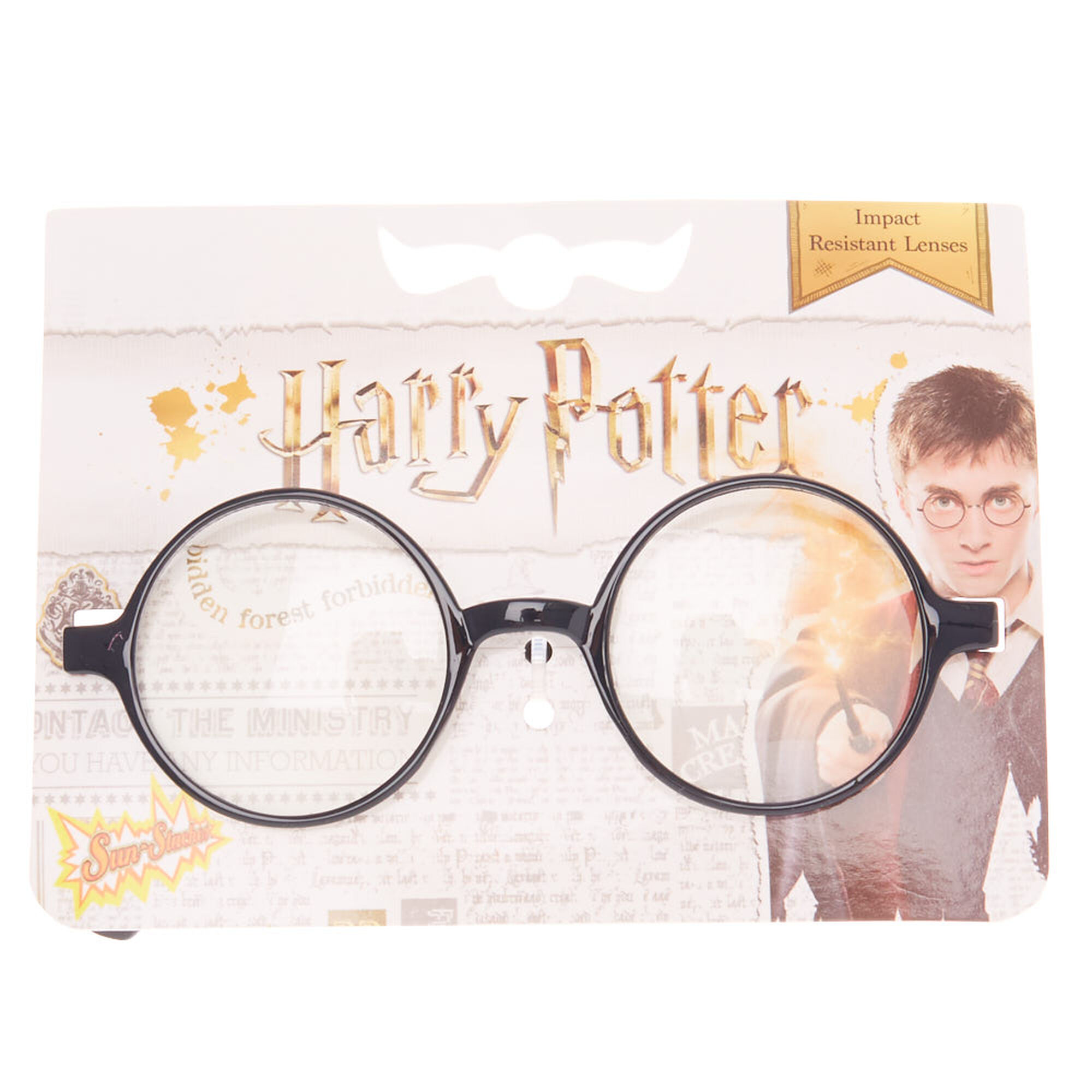 View Claires Harry Potter Round Glasses Black information