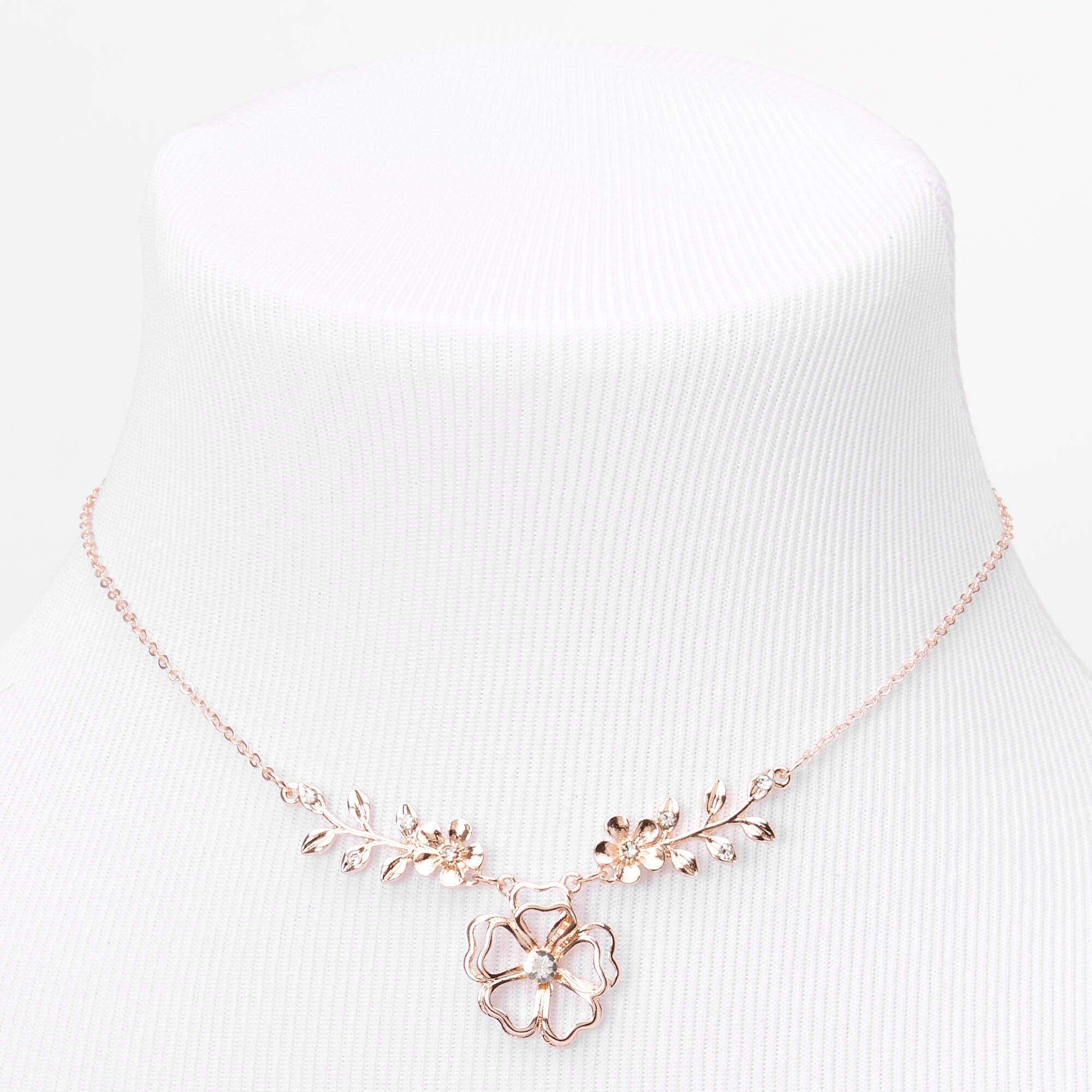 Claire's Club Wired Flower Butterfly Leaf Jewelry Set,