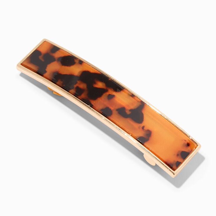 Natural Tortoiseshell Hair Barrette | Claire's