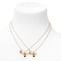Best Friends Gold Bee Necklaces - 2 Pack,