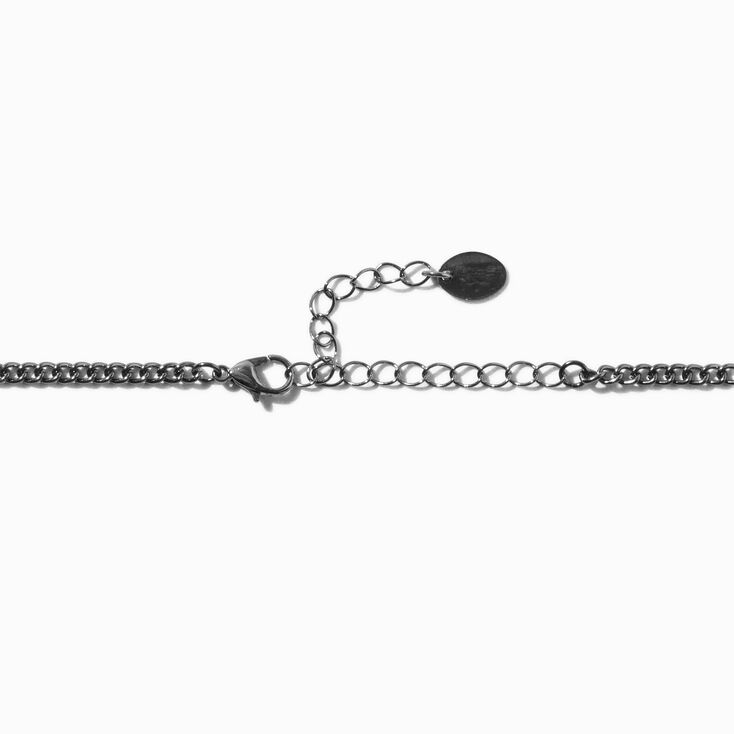 Ras-de-cou rosettes rondes noires,