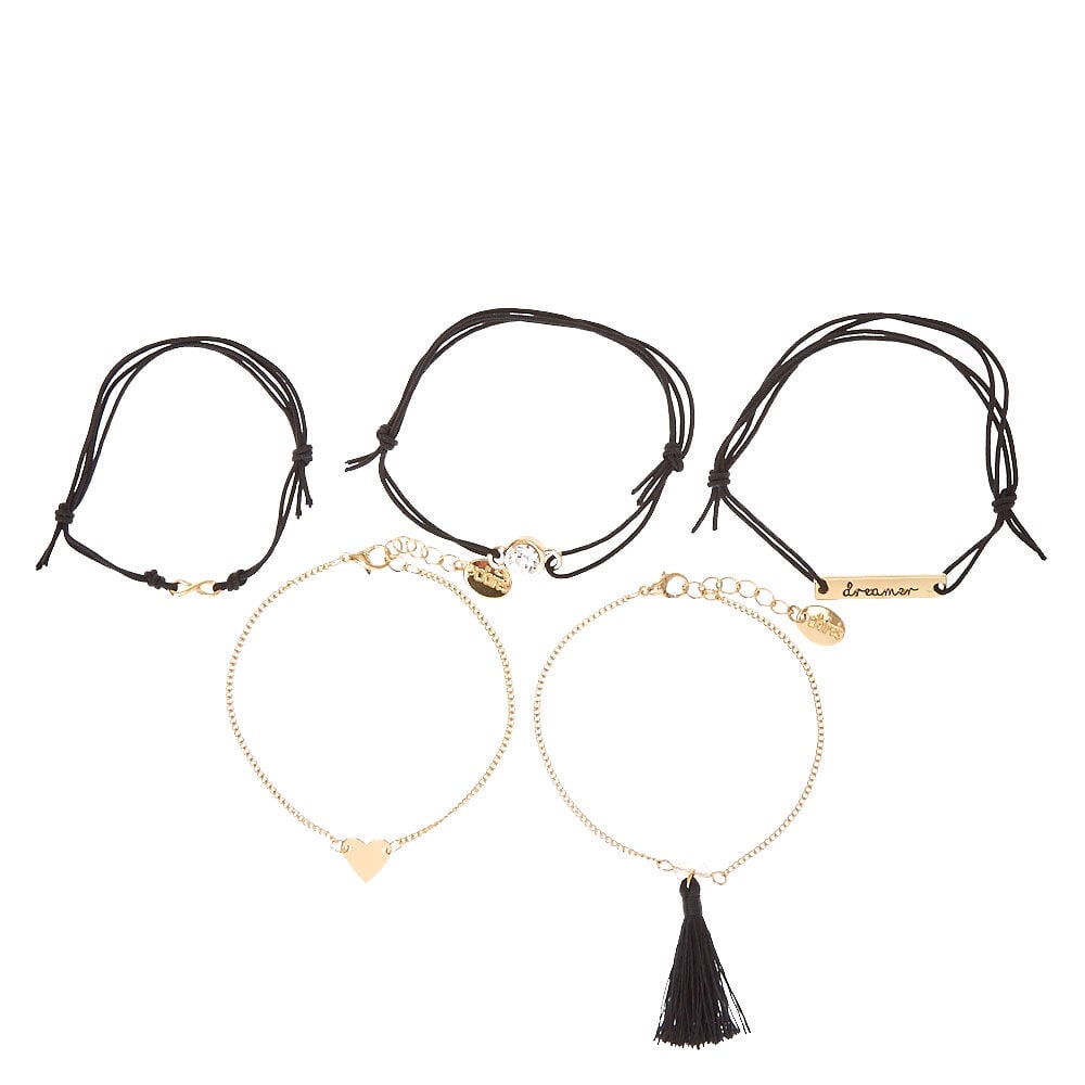 Tassel Stretch Bracelet Set,