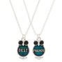 Lot de 2&nbsp;colliers d&#39;humeur best friends &agrave; pendentif chouette,