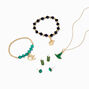 Parure de bijoux verts en exclusivit&eacute; chez Claire&rsquo;s Wicked&trade; - Lot de 5,