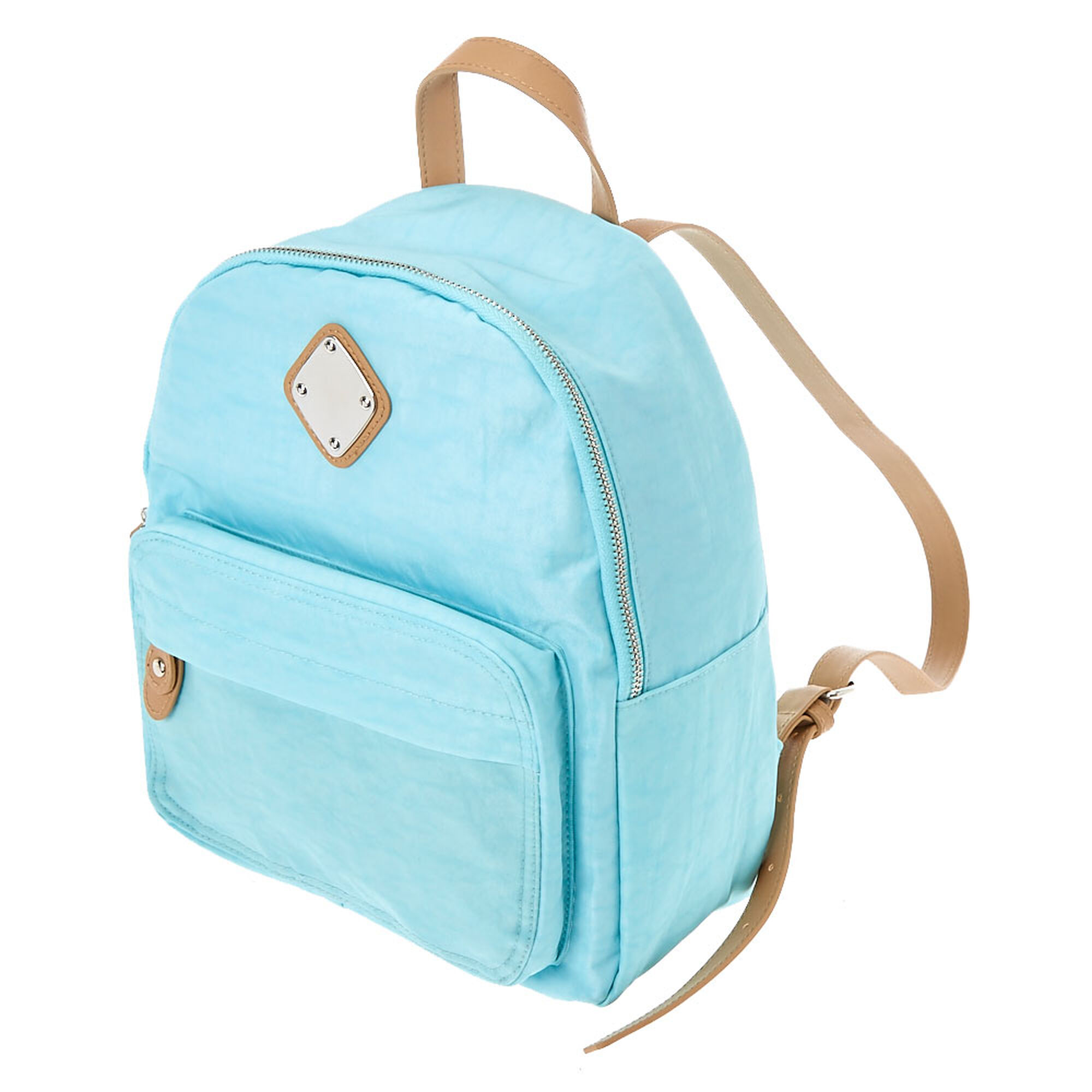 mini backpack blue
