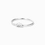 Silver Textured Rings - 6 Pack,