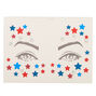 Patriotic Star Face Stickers,
