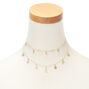 Gold-tone Celestial Multi-Strand Necklace,