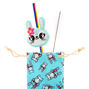 Jade the Bunny Anodized Stainless Steel Straw &amp; Pouch Set,