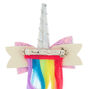 Claire&#39;s Club Unicorn Rainbow Faux Hair Barrette,