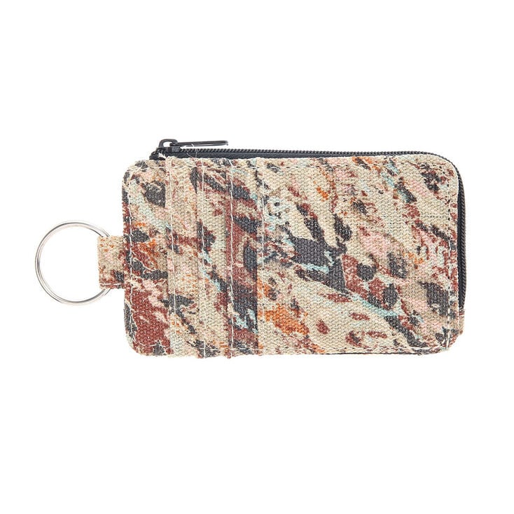 Native Feather Keyring Purse,