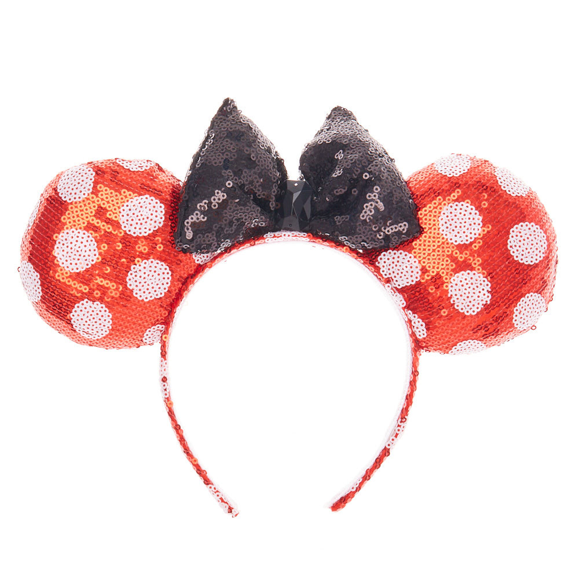 Disney Minnie Mouse Polka Dot Sequin Ears Headband for kids and