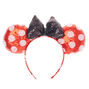 Disney&reg; Minnie Mouse Sequined Ears Headband- Red,