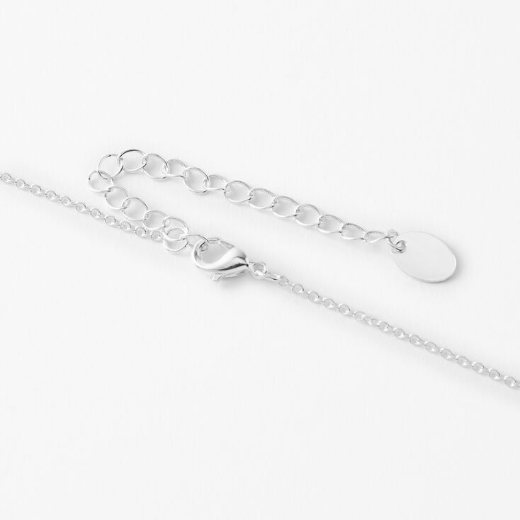 Silver Zodiac Mystical Gem 16&quot; Pendant Necklace - Gemini,