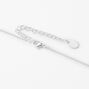 Silver Zodiac Mystical Gem 16&quot; Pendant Necklace - Gemini,