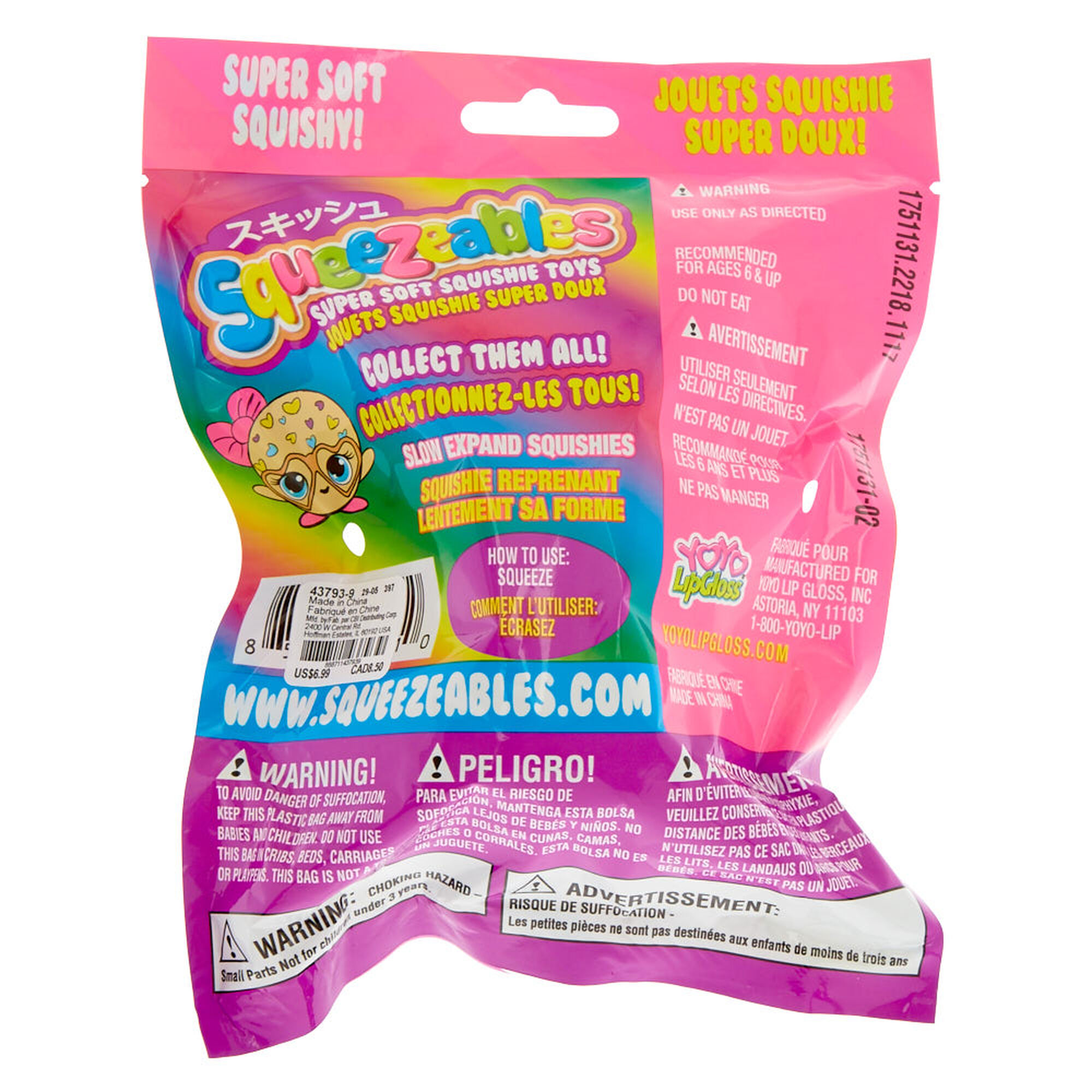 Squeezables Panda Squishy Toy Claire s US
