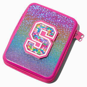 Shaker Initial Makeup Tin - S,