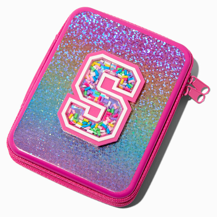 Shaker Initial Makeup Tin - S,