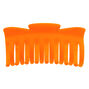 Matte Hair Claw - Neon Orange,