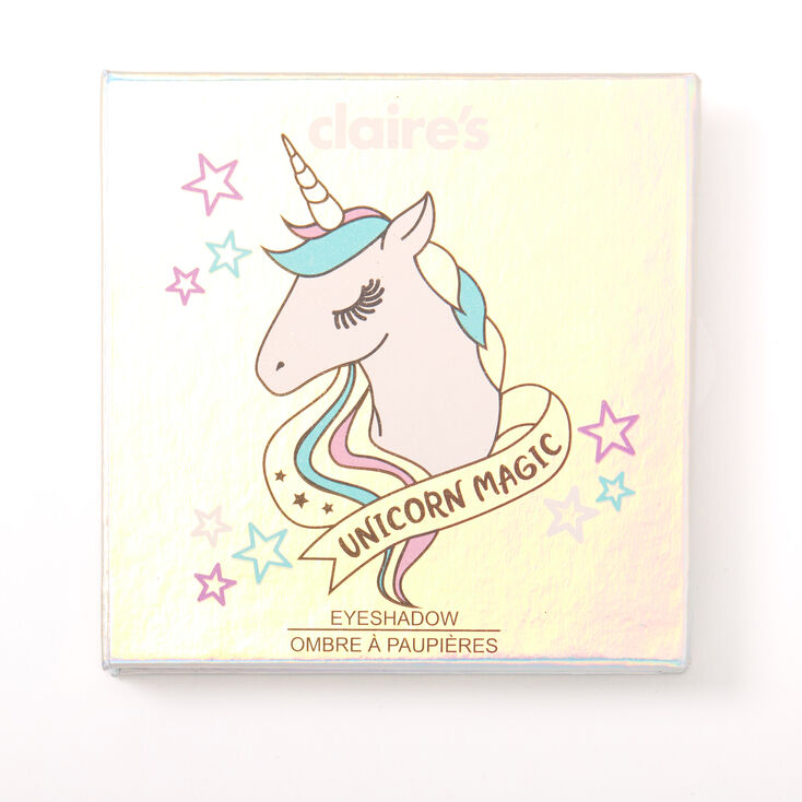 Palette d&#39;ombres &agrave; paupi&egrave;res magique motif licorne,