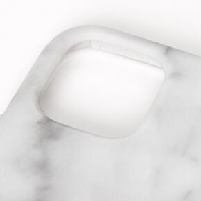 White Marble Phone Case - Fits iPhone 11,