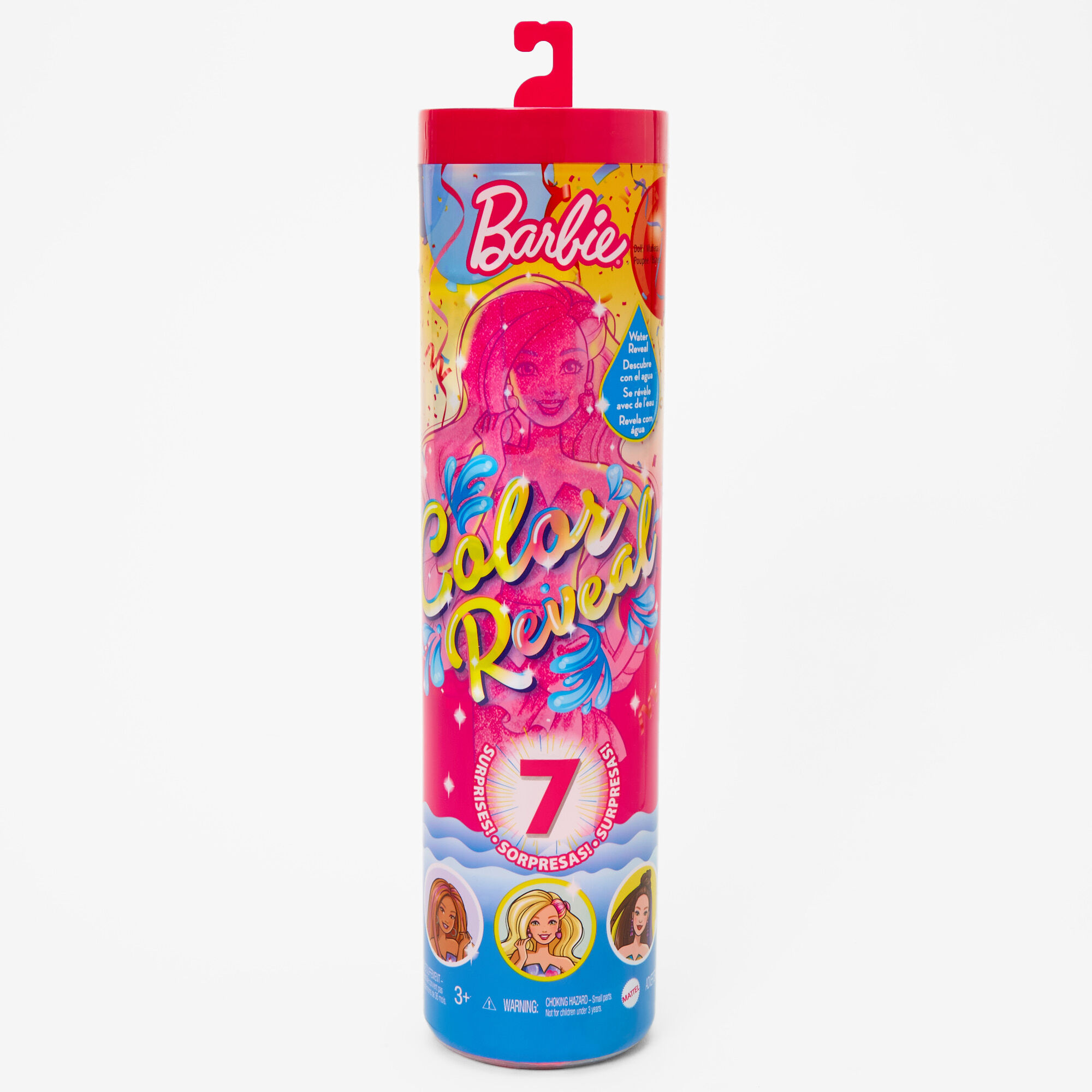 Barbie Color Reveal Reveal Doll with Water, 3+