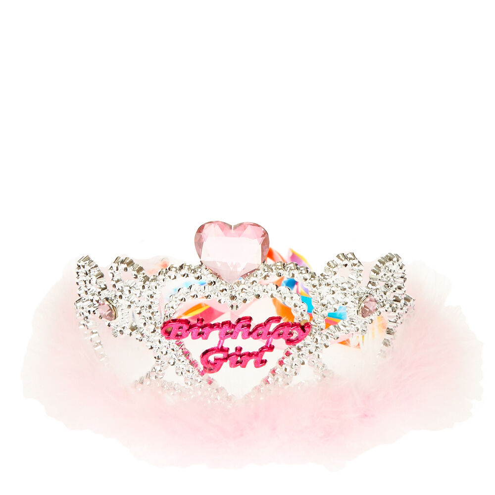 Claire's Club Rainbow Birthday Princess Tiara,