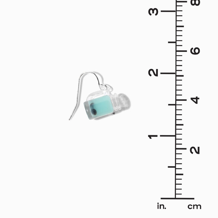Mint Bubble Tea Earrings Set - 3 Pack,