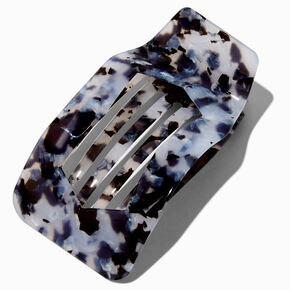 Gray Tortoiseshell Yoga Hair Claw,