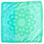 Green Ombre Paisley Bandana Headwrap,