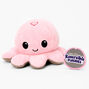 TeeTurtle&trade; Reversible Plushies Light Pink &amp; Grey Octopus,