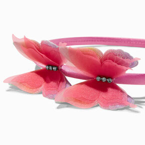 Claire&#39;s Club Pink Butterfly Headband,