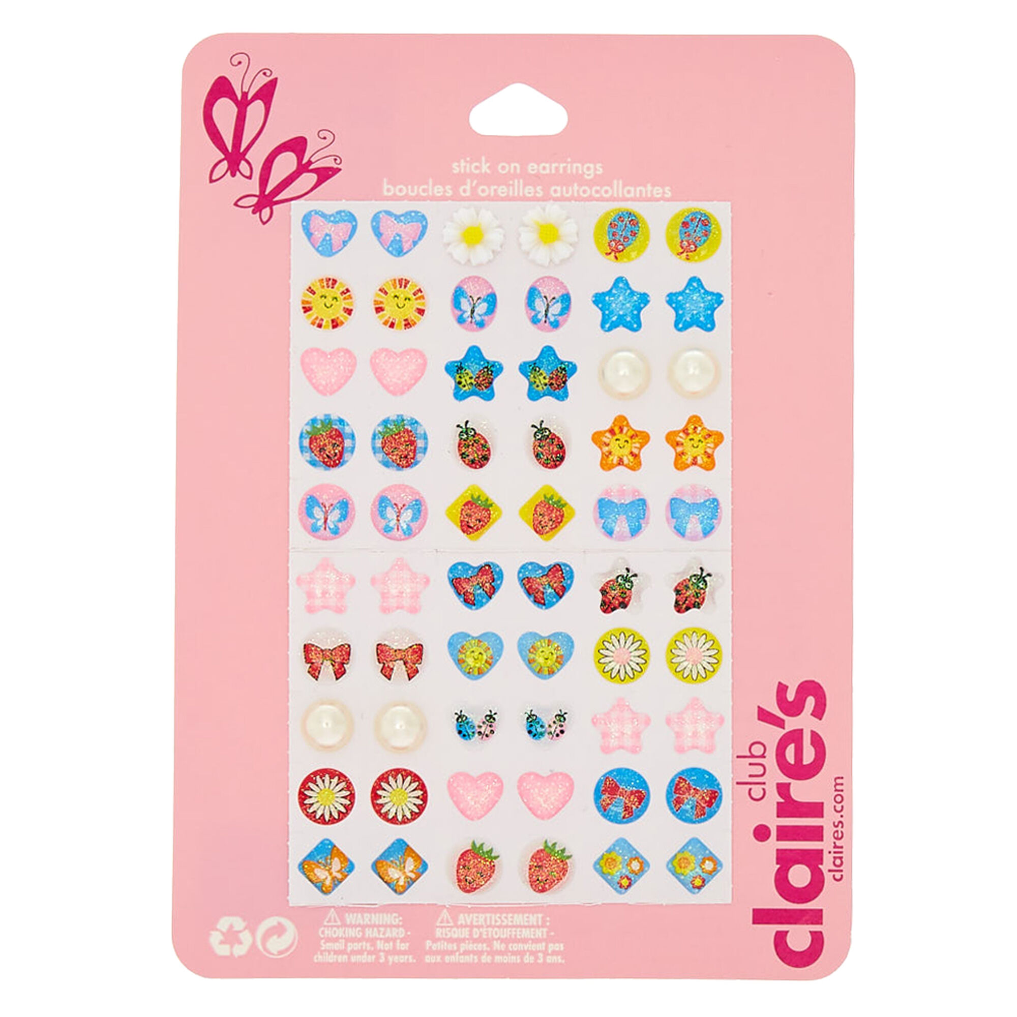 claire's multipack earrings